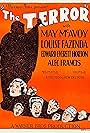 Edward Everett Horton, Louise Fazenda, and May McAvoy in The Terror (1928)