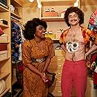 Daniel Radcliffe and Quinta Brunson in Weird: The Al Yankovic Story (2022)