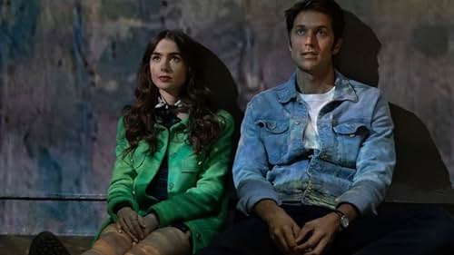Lily Collins and Lucas Bravo in Emily in Paris (2020)