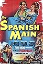 Maureen O'Hara and Paul Henreid in The Spanish Main (1945)