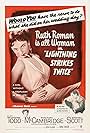 Ruth Roman and Richard Todd in Lightning Strikes Twice (1951)