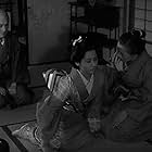 Kyôko Kagawa, Chieko Naniwa, and Haruo Tanaka in A Story from Chikamatsu (1954)