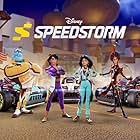 Jim Meskimen, Jonathan Freeman, Linda Larkin, and Scott Weinger in Disney Speedstorm (2023)