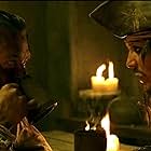 Johnny Depp and Kevin McNally in Pirates of the Caribbean: The Curse of the Black Pearl (2003)