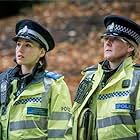 Sarah Lancashire and Charlie Murphy in Happy Valley (2014)