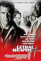 Mel Gibson, Danny Glover, Joe Pesci, Rene Russo, and Chris Rock in Lethal Weapon 4 (1998)