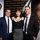 Luke Thompson, Brighde Riddell, and Kieran Foster at an event for West of Eden (2017)