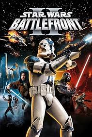 Scott Lawrence, Temuera Morrison, Rachel Reenstra, and James Arnold Taylor in Star Wars: Battlefront II (2005)