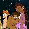 Maurice LaMarche, Dawnn Lewis, Lauren Tom, and Billy West in Futurama (1999)