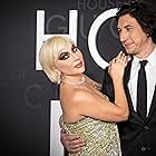 Lady Gaga and Adam Driver at an event for House of Gucci (2021)
