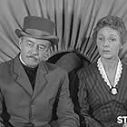Sylvia Marriott and Les Tremayne in Wagon Train (1957)