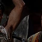Rory Calhoun and Conrado San Martín in The Colossus of Rhodes (1961)