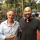 with Anthony Maras on set of Hotel Mumbai