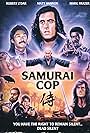 Robert Z'Dar, Mark Frazer, Mathew Karedas, Melissa Moore, Gerald Okamura, Cameron, and Cranston Komuro in Samurai Cop (1991)