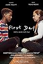 Taylor Hartley and Jahlil Campbell in First Day (2022)