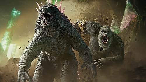 Two ancient titans, Godzilla and Kong, clash in an epic battle as humans unravel their intertwined origins and connection to Skull Island's mysteries.