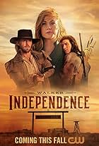 Matt Barr, Katherine McNamara, and Justin Johnson Cortez in Walker: Independence (2022)