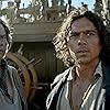 Andre Jacobs and Luke Arnold in Black Sails (2014)