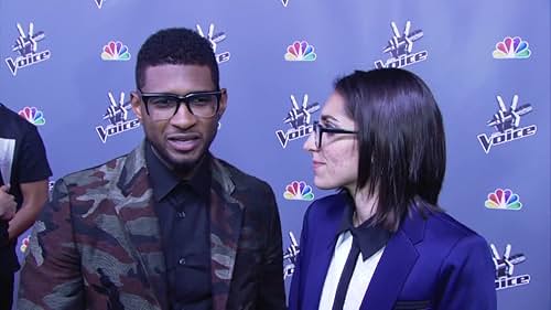 The Voice: Finale Red Carpet Interviews Usher And Michelle