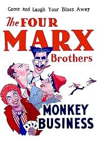 Groucho Marx, Chico Marx, Harpo Marx, and Zeppo Marx in Monkey Business (1931)
