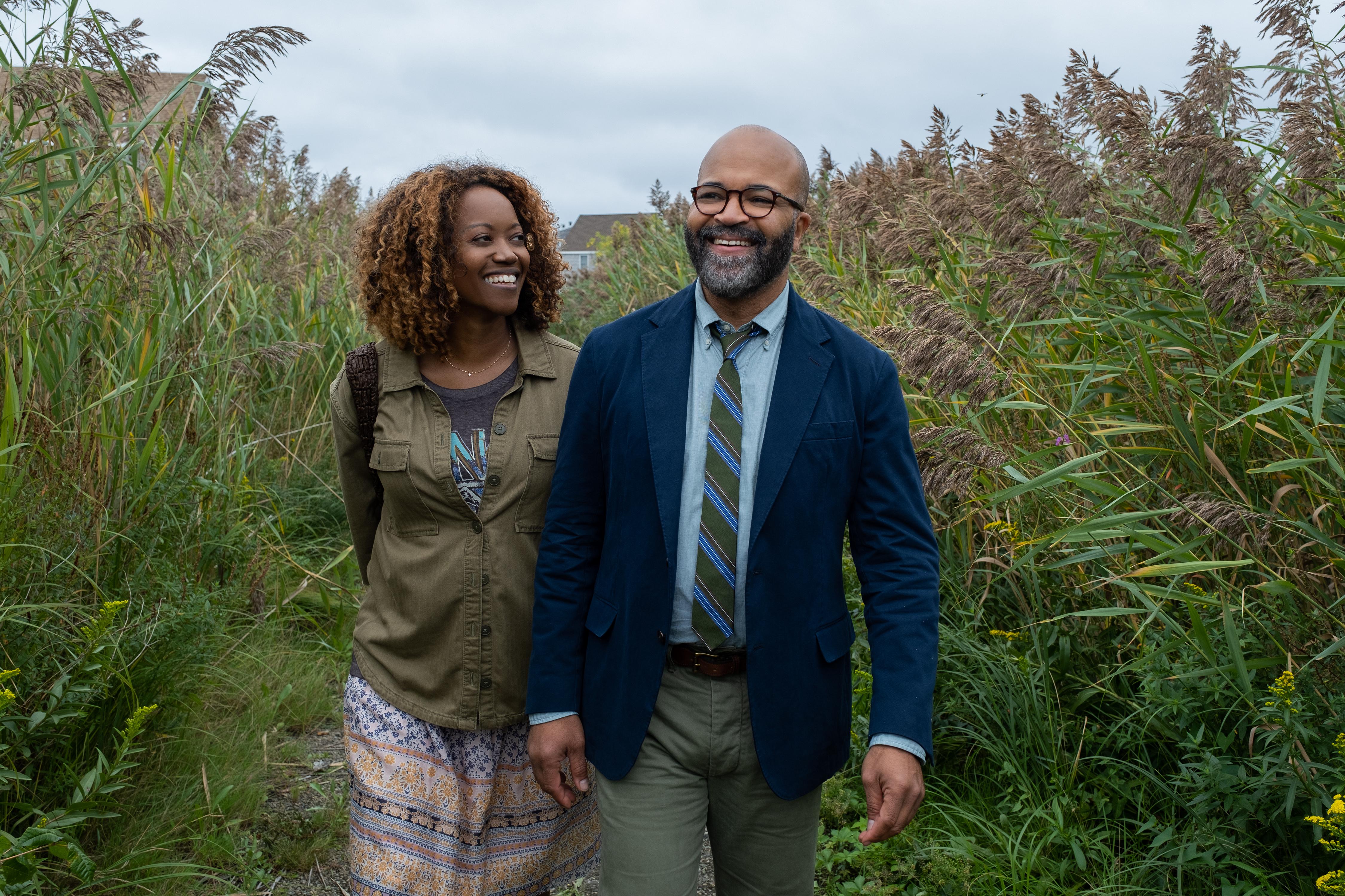 Erika Alexander and Jeffrey Wright in American Fiction (2023)