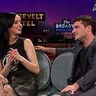 Josh Hutcherson and Krysten Ritter in The Late Late Show with James Corden (2015)