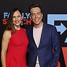 Jennifer Garner and Ed Helms at an event for Family Switch (2023)