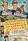 Bud Abbott, Lois Collier, Lou Costello, Alan Curtis, Rita Johnson, Joe Sawyer, and Henry Travers in The Naughty Nineties (1945)