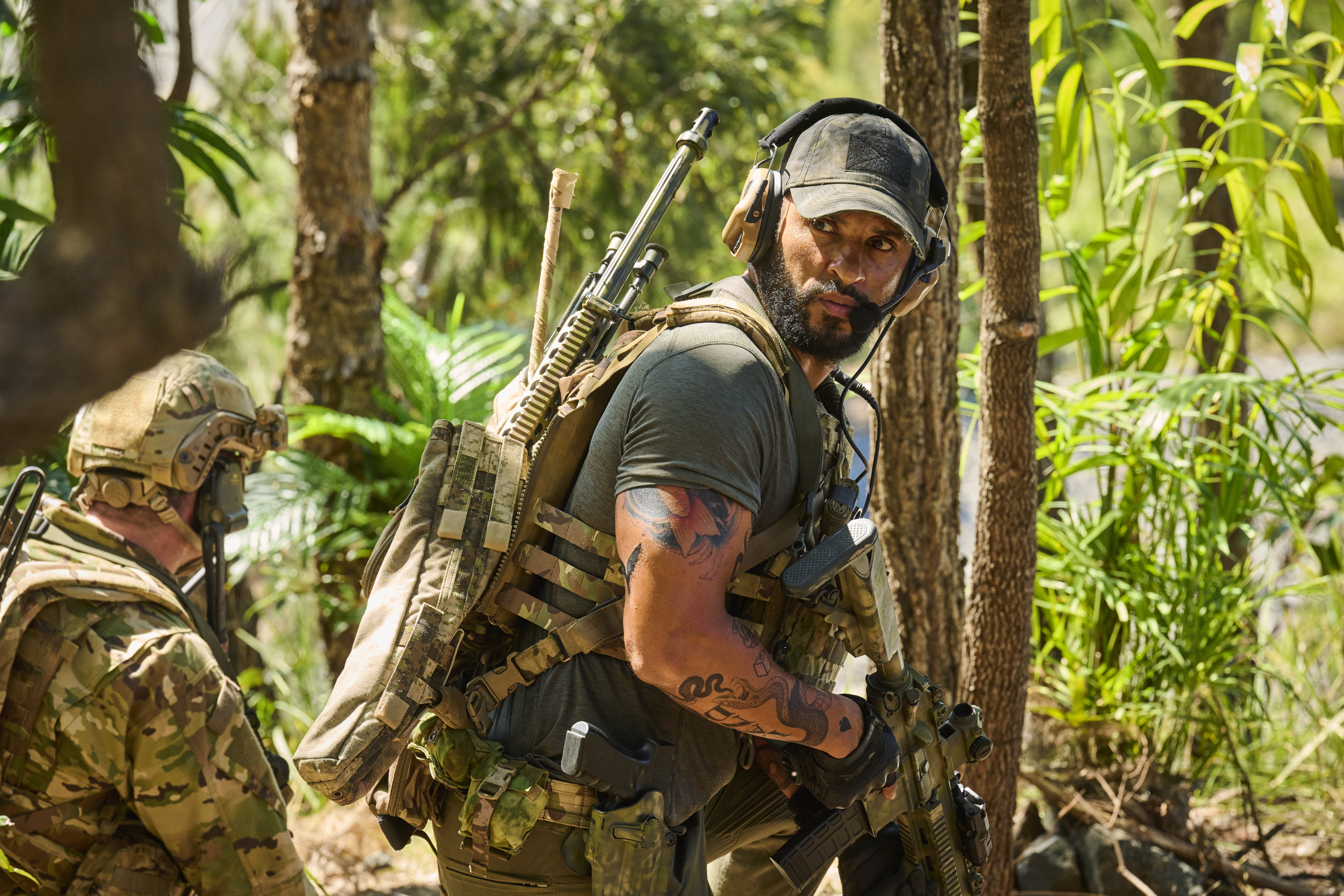 Ricky Whittle in Land of Bad (2024)