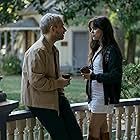 Martin Freeman and Jenna Ortega in Miller's Girl (2024)