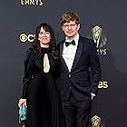 Susanna Fogel and Ben Esler at an event for The 73rd Primetime Emmy Awards (2021)