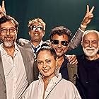 Rajat Kapoor, M.K. Raina, Sadiya Siddiqui, Danish Husain, and Ranveer Shorey at an event for Everybody Loves Sohrab Handa (2023)
