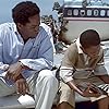 Harold Perrineau and Malcolm David Kelley in Lost (2004)