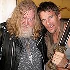 Ethan liked my real Bowie knife I hold to his throat as "Knifey" in "Cymbeline."  He remembered me 5 months later on "Ten Thousand Saints" and autographed his 2 books to me.