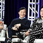 BD Wong, Awkwafina, and Bowen Yang at an event for Hustlers (2019)