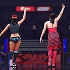 Brie Garcia and Nikki Garcia in WWE 2K23 (2023)