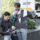 Ike Barinholtz and Andy Samberg in Brooklyn Nine-Nine (2013)