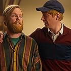 Domhnall Gleeson and Brian Gleeson in Frank of Ireland (2021)