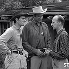 James Arness, Philip Coolidge, and Dennis Weaver in Gunsmoke (1955)