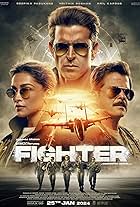 Hrithik Roshan, Anil Kapoor, Akshay Oberoi, Deepika Padukone, and Karan Singh Grover in Fighter (2024)