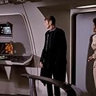 Walter Koenig, Leonard Nimoy, William Shatner, Stephen Collins, and Nichelle Nichols in Star Trek: The Motion Picture (1979)