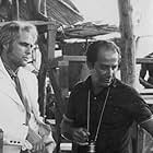 Marlon Brando, Gillo Pontecorvo, and Renato Salvatori in Burn! (1969)