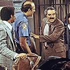 Ron Glass, Milt Kogan, and Hal Linden in Barney Miller (1975)