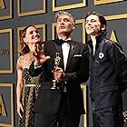 Natalie Portman, Taika Waititi, and Timothée Chalamet at an event for The Oscars (2020)