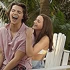 Joey King and Joel Courtney in The Kissing Booth 3 (2021)