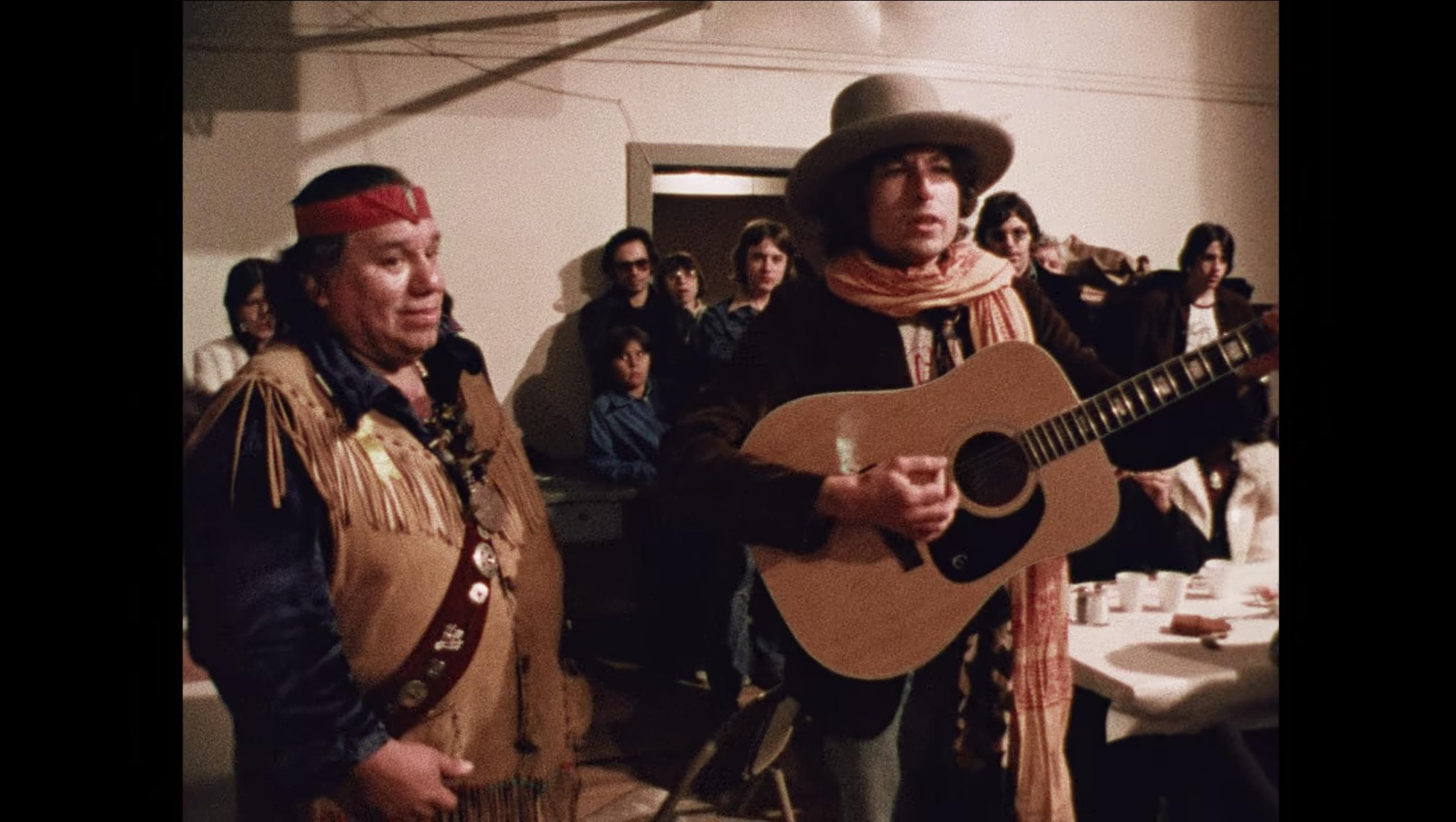 Bob Dylan and Mad Bear in Rolling Thunder Revue (2019)