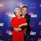 Emma Thompson and Greg Wise at an event for Late Night (2019)