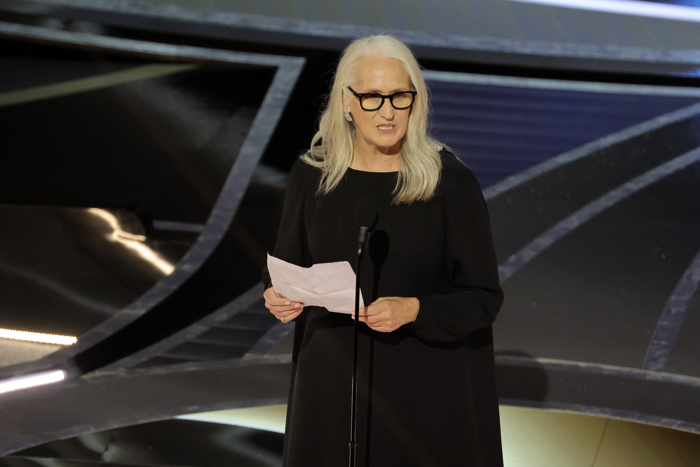 Jane Campion at an event for The Power of the Dog (2021)