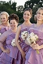 Rose Byrne, Melissa McCarthy, Maya Rudolph, Wendi McLendon-Covey, Kristen Wiig, and Ellie Kemper in Bridesmaids (2011)