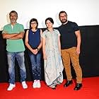 Aamir Khan, Nitesh Tiwari, Zaira Wasim, and Suhani Bhatnagar